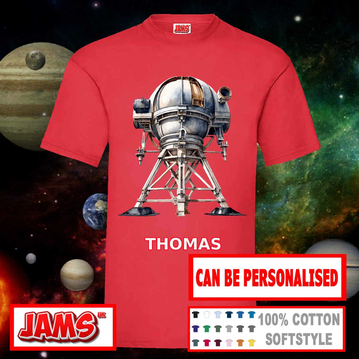 Space Observation Pod T Shirt