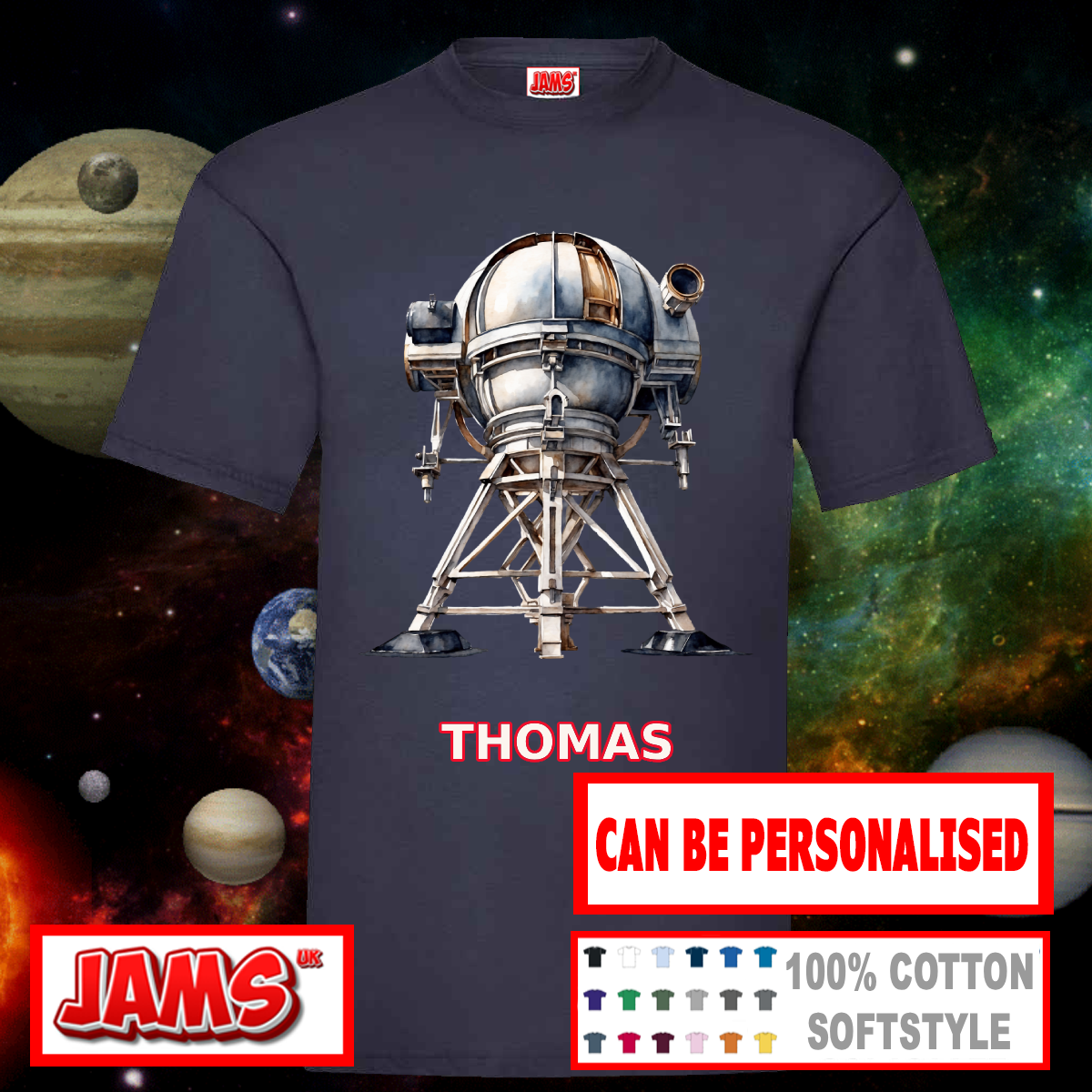 Space Observation Pod T Shirt