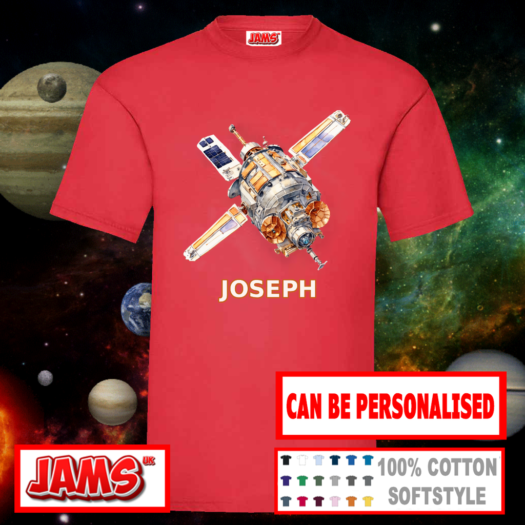 Space Satellite T Shirt