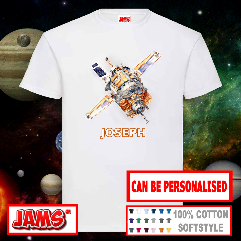 Space Satellite T Shirt