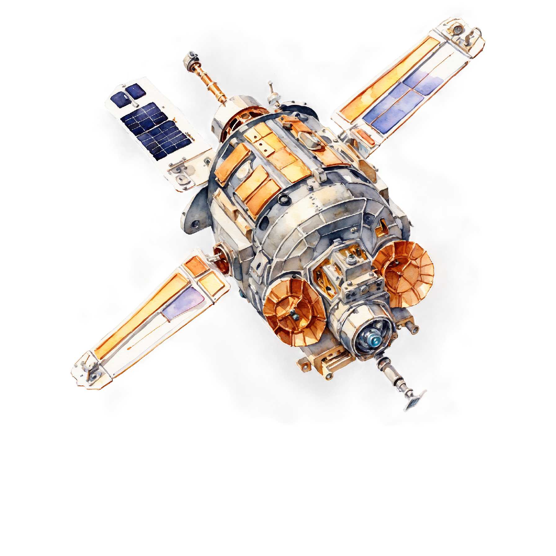 Space Satellite T Shirt