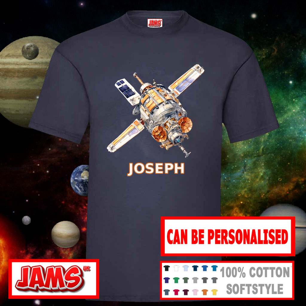 Space Satellite T Shirt