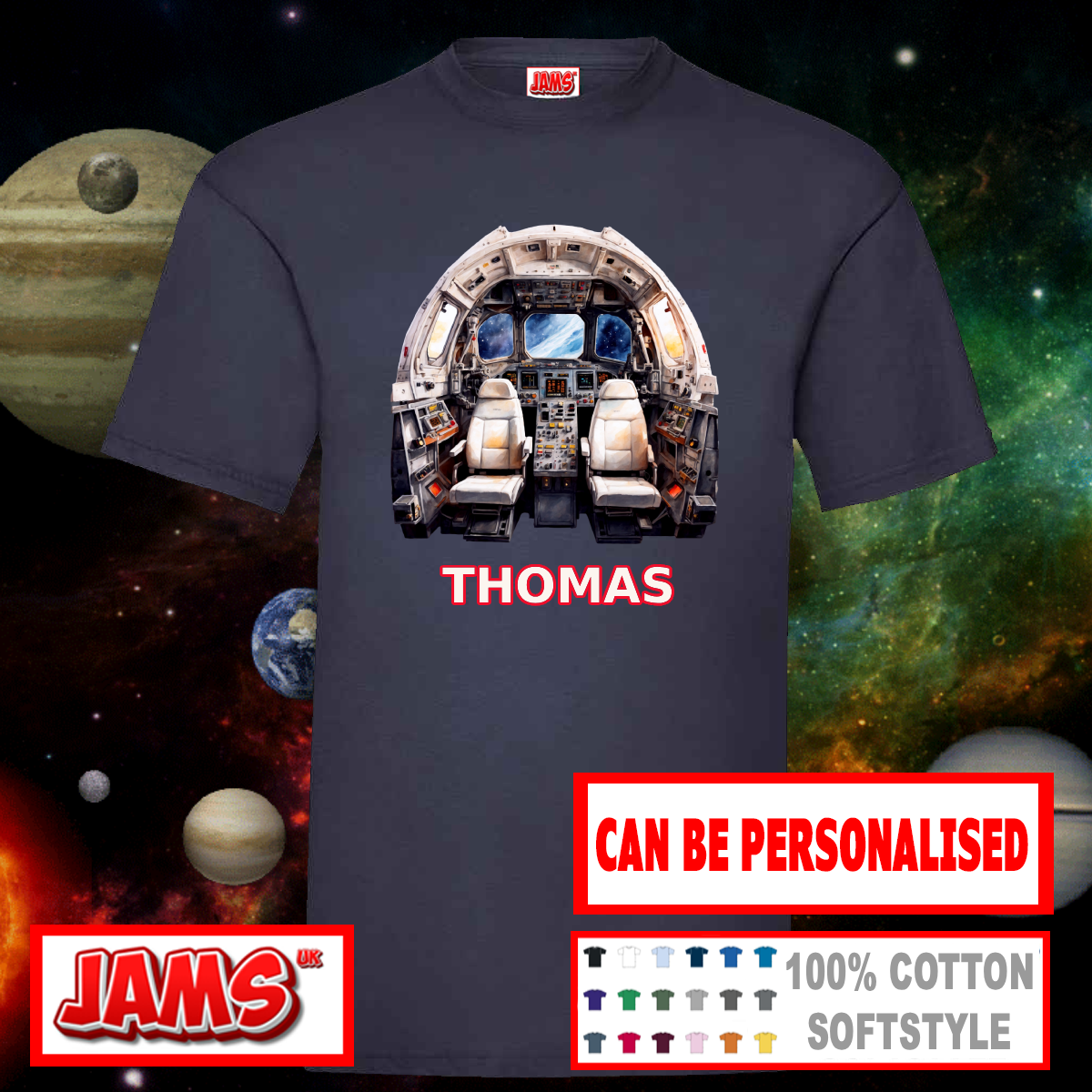 Space Command Deck T Shirt