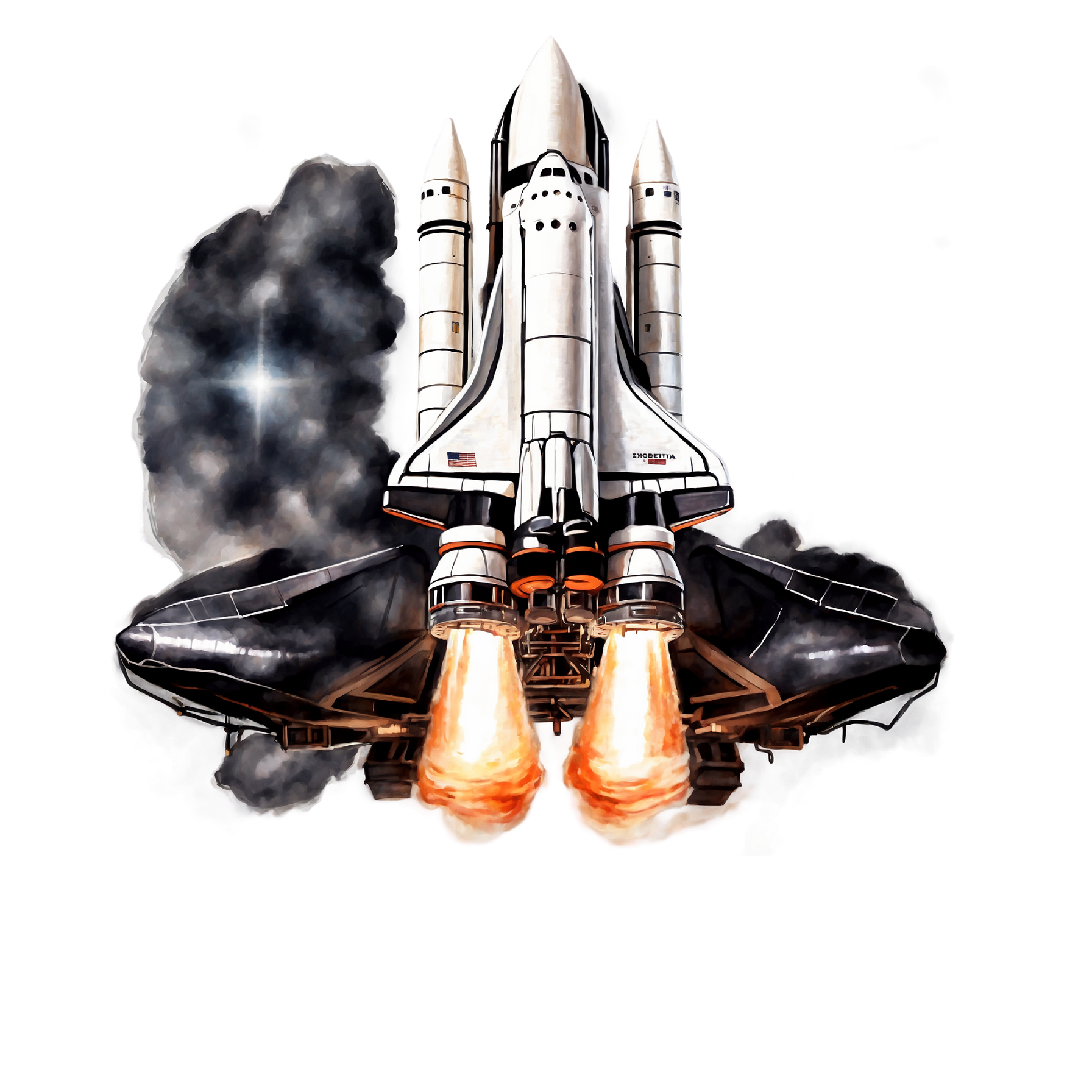 Space Shuttle T Shirt