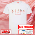 Ballet Babes Ballerina Personalised T Shirt