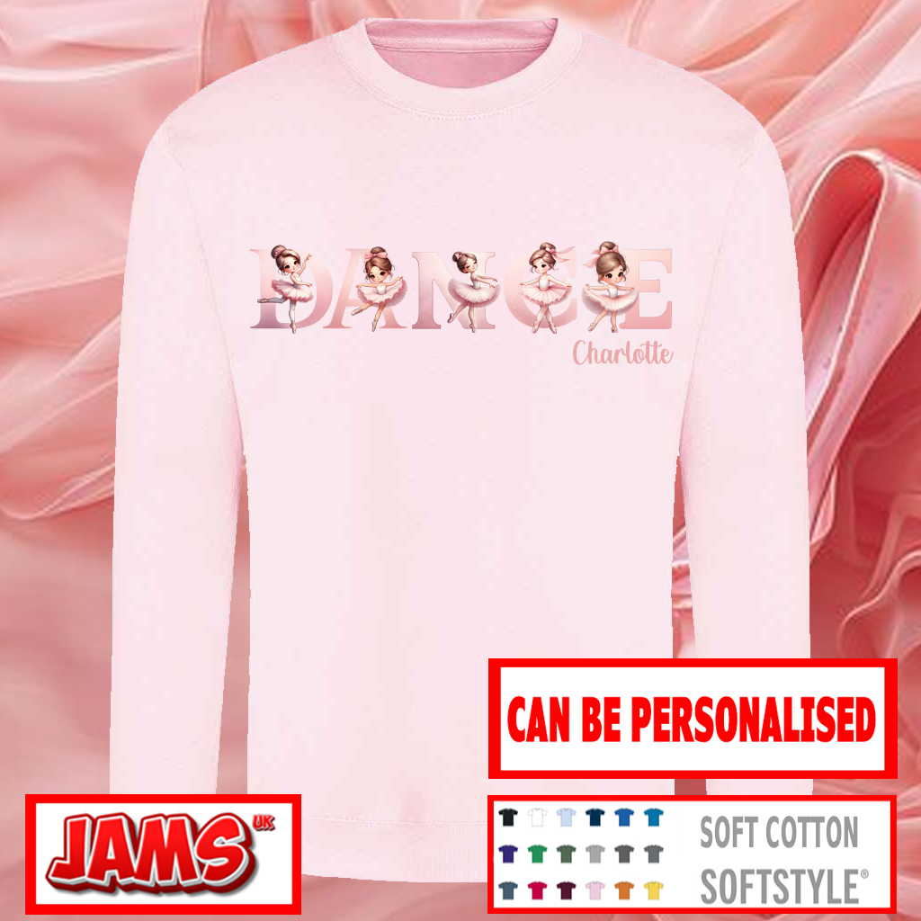 Dance Ballerina Sweatshirt