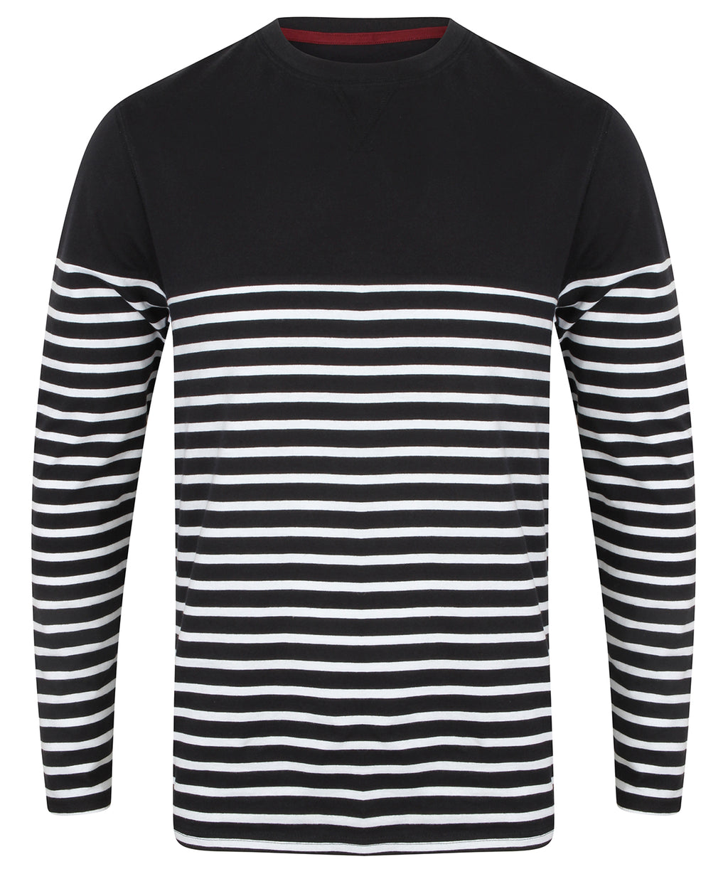Long sleeve Breton striped T
