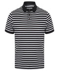 Striped Jersey polo shirt