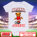Arsenal No1 Supporter Baby Grow