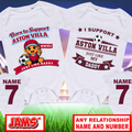 Aston Villa Baby Grow - 2 Pack