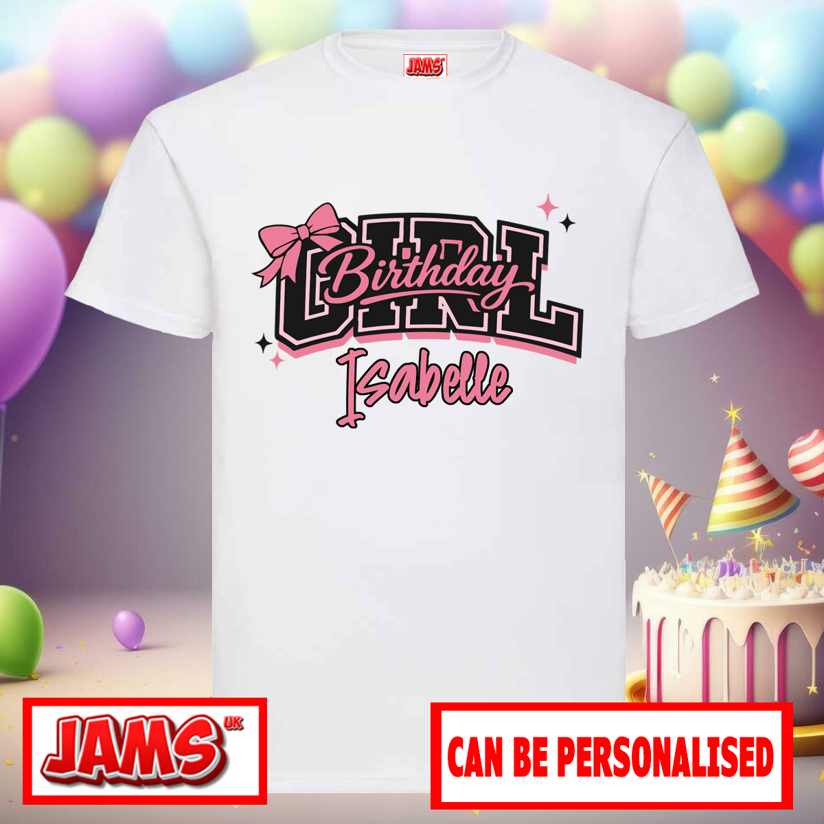 Birthday Girl Varsity Arch