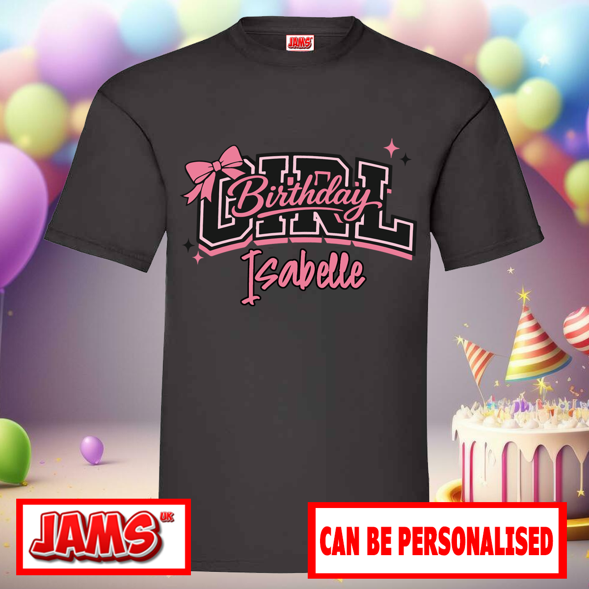 Birthday Girl Varsity Arch
