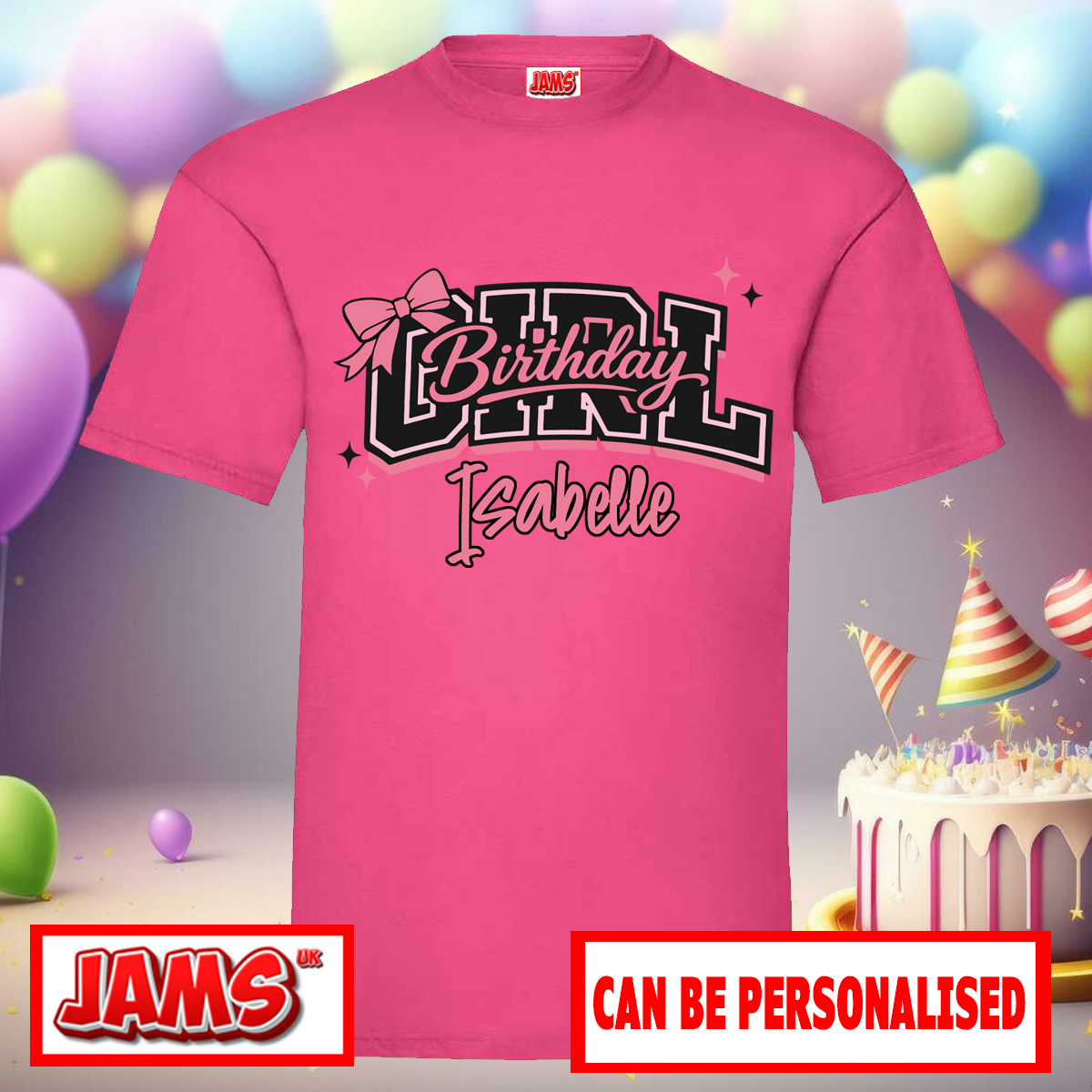 Birthday Girl Varsity Arch