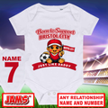 Bristol City Baby Grow - Born To Support
