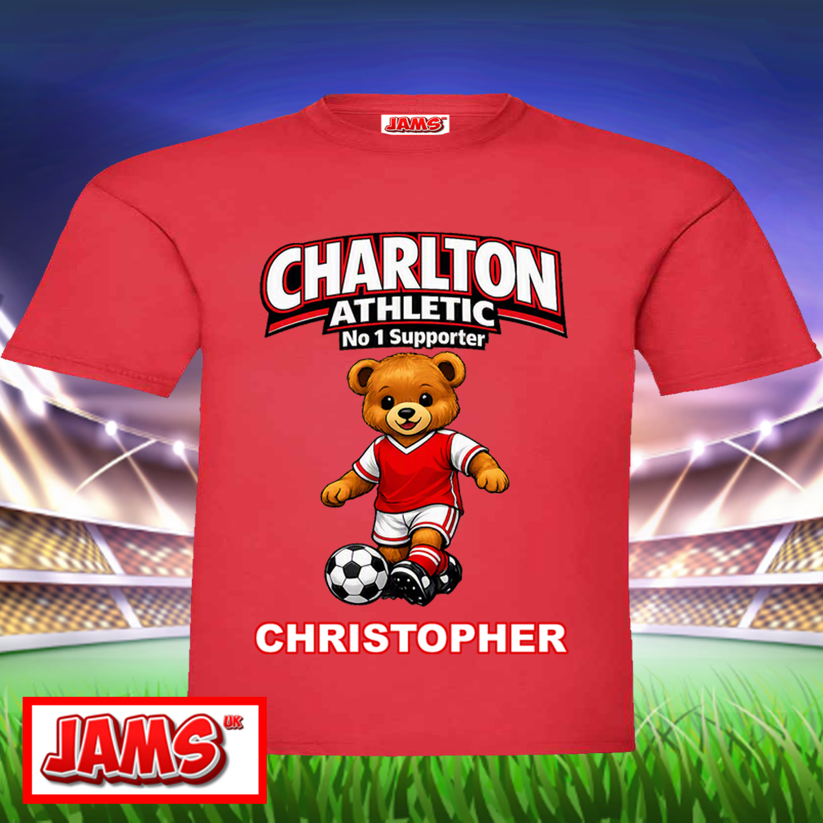Charlton Athletic No1 Supporter T Shirt