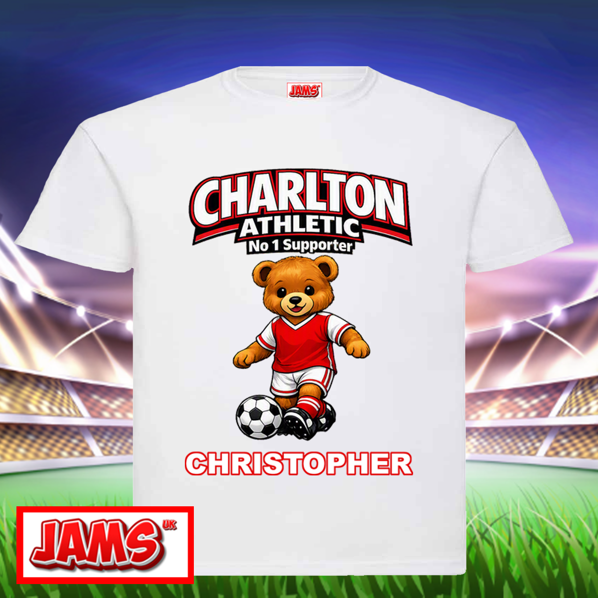 Charlton Athletic No1 Supporter T Shirt