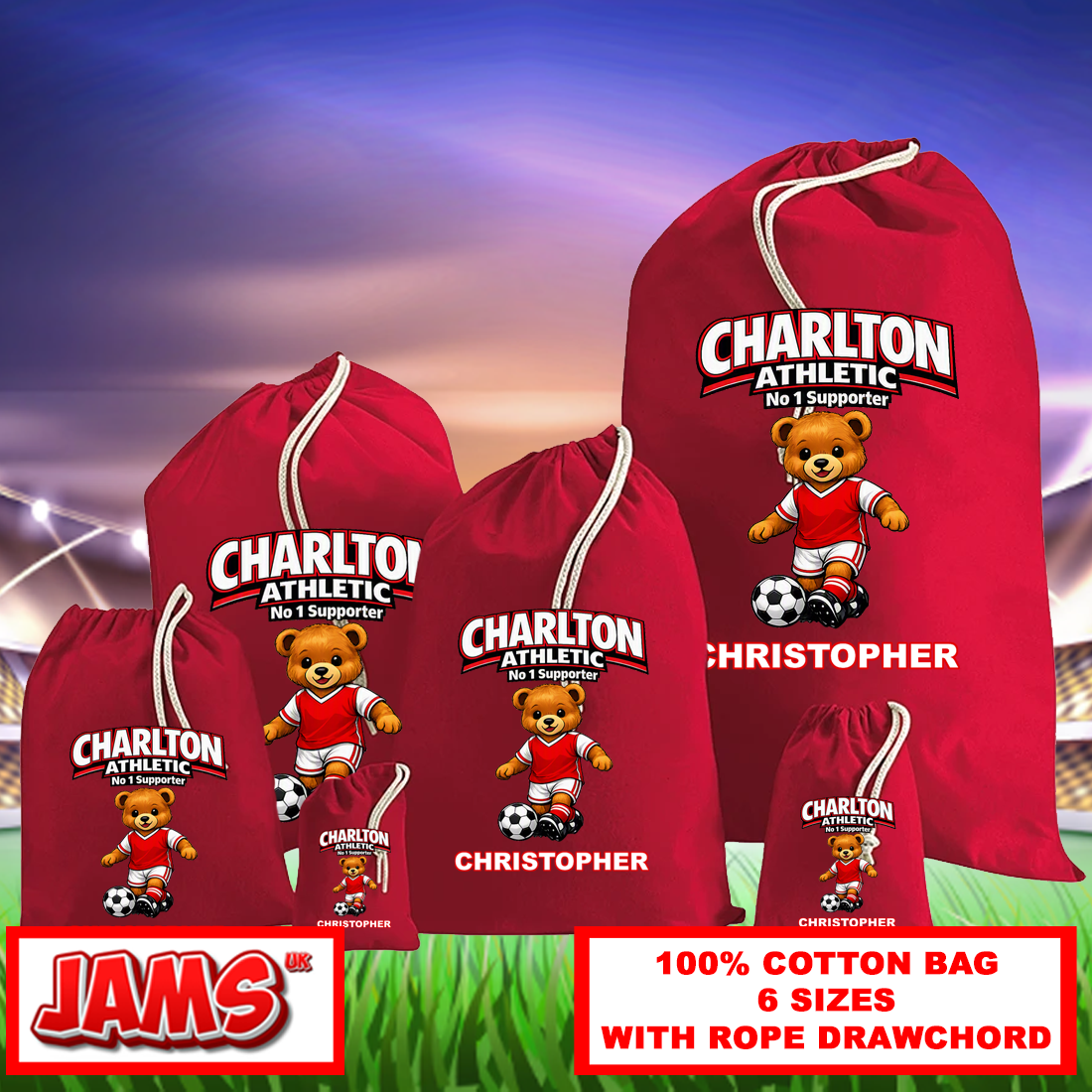 Charlton Athletic No1 Supporter Cotton Bag