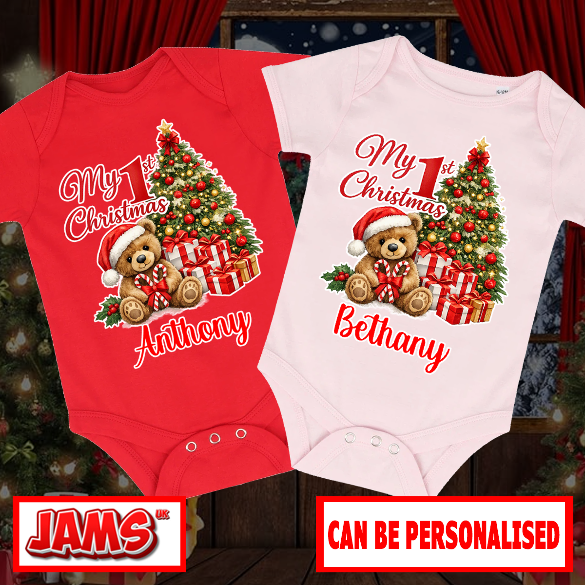 My First Christmas Baby Grow