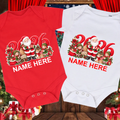 Santa & Elves 2026 Baby Grow