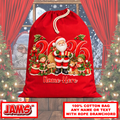 Santa 2026 Bag – Rope Drawstring