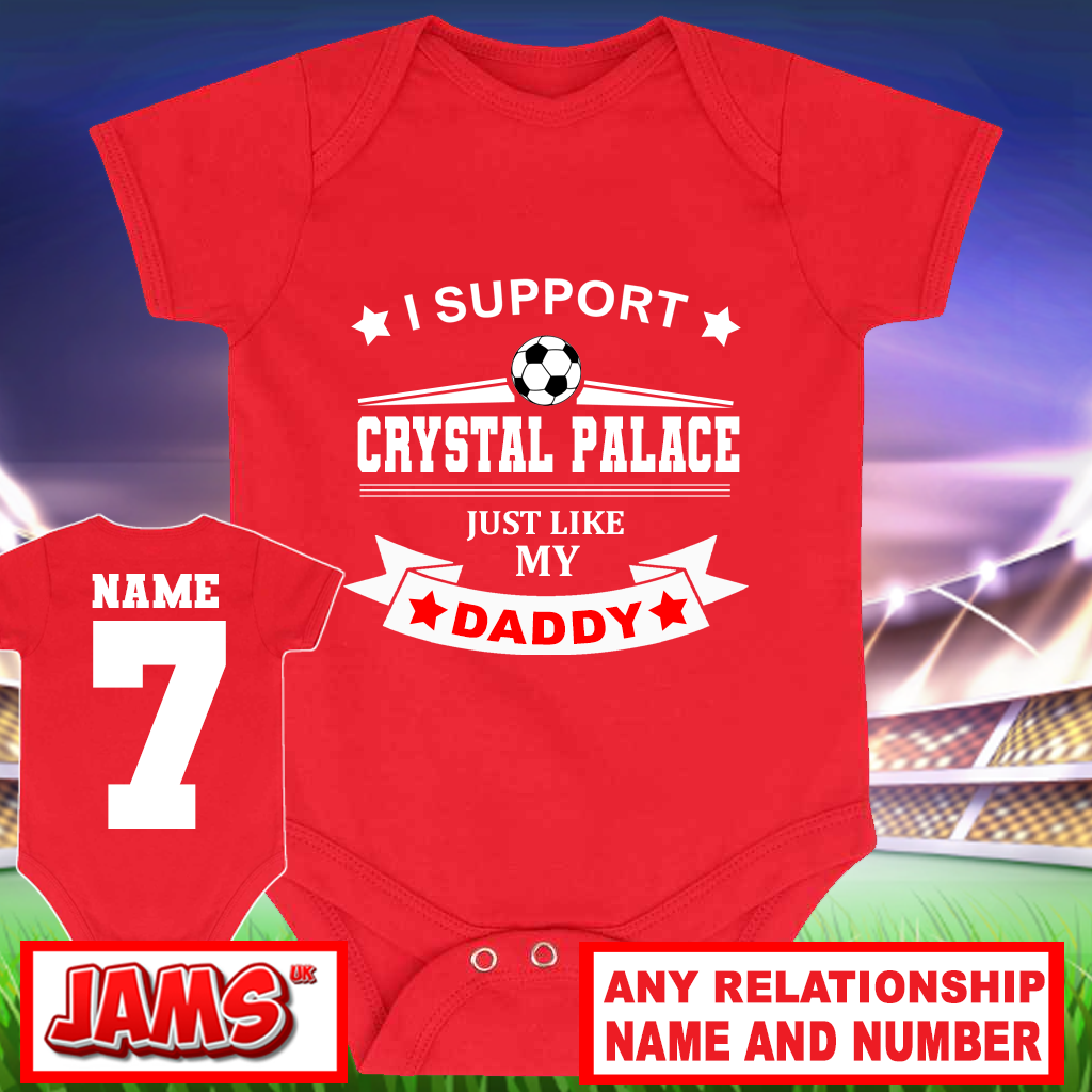 Crystal Palace Baby Grow