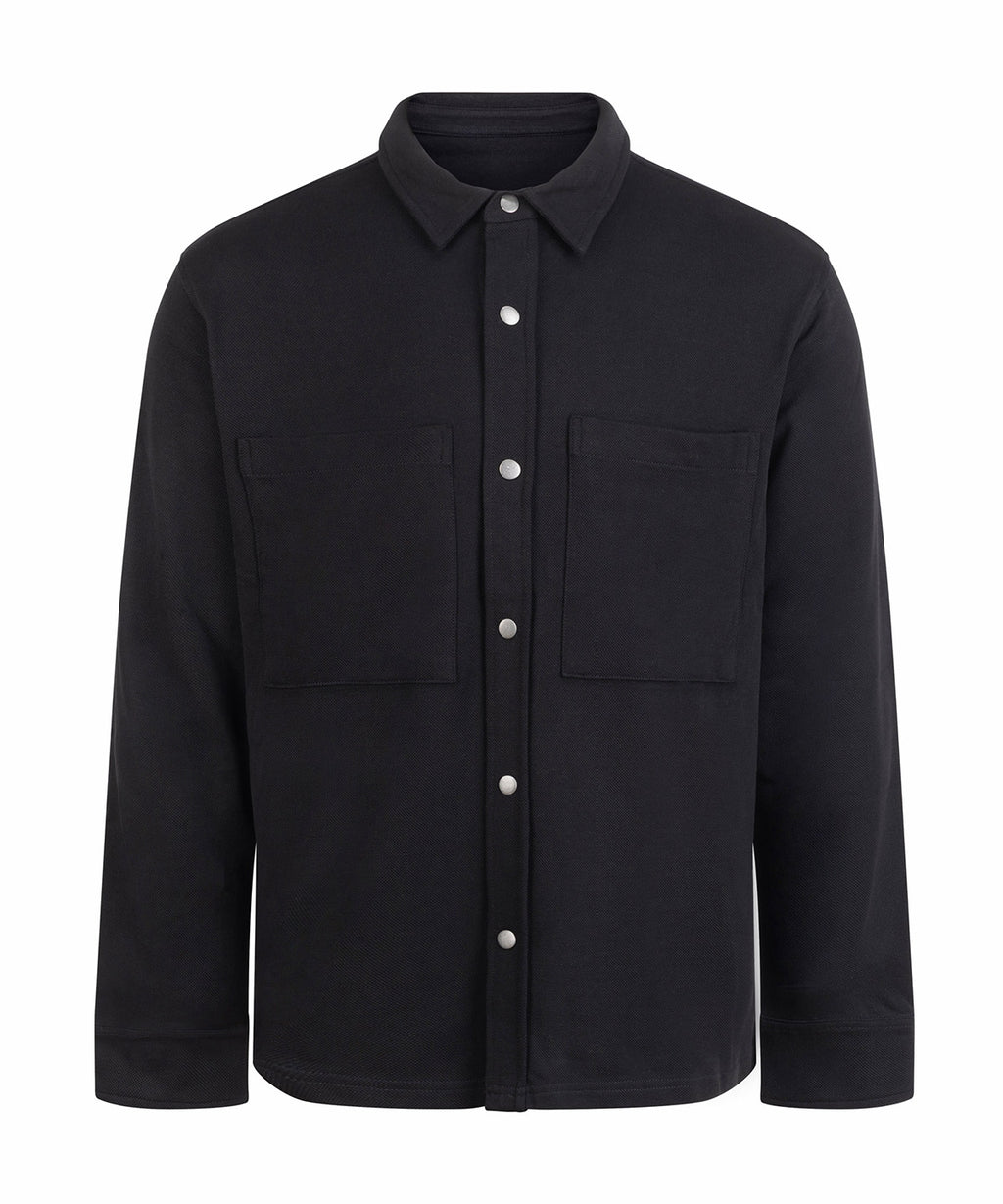 Premium piqué overshirt