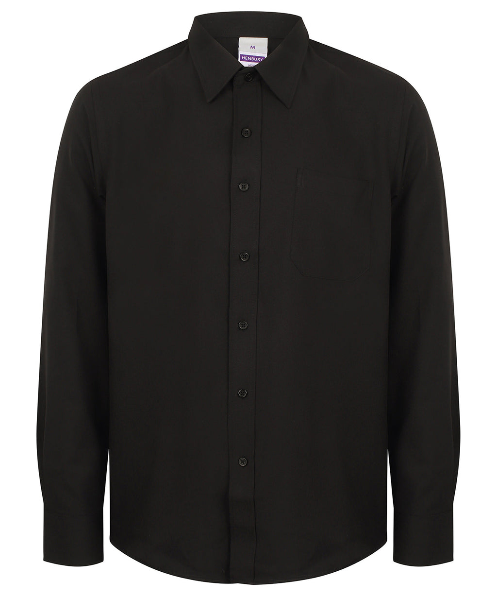 Wicking antibacterial long sleeve shirt