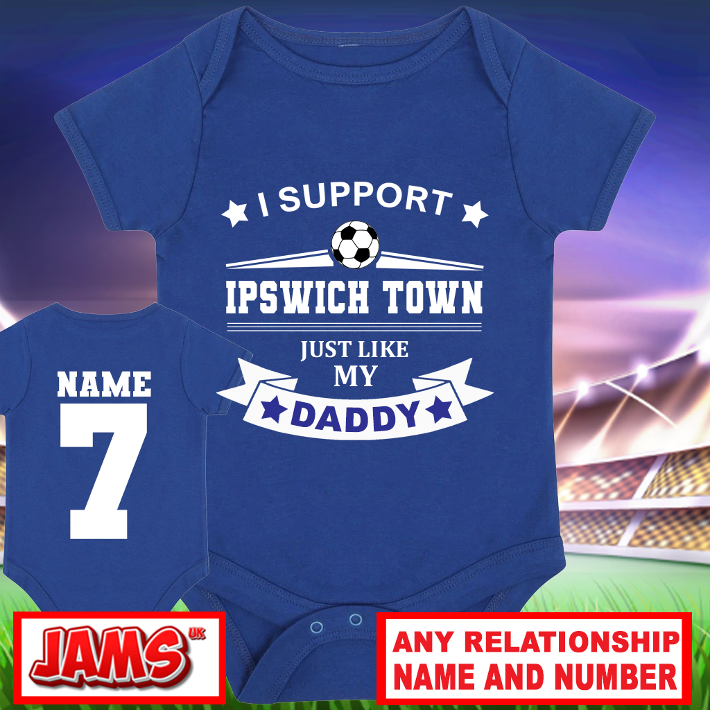 Ipswich Town Baby Grow