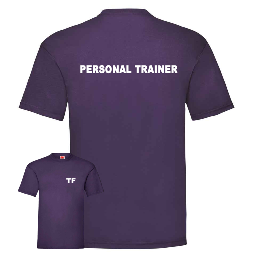 Personal Trainer Tee With Initials - Mens Fit