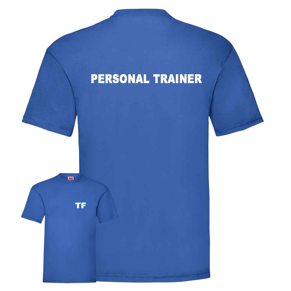 Personal Trainer Tee With Initials - Mens Fit