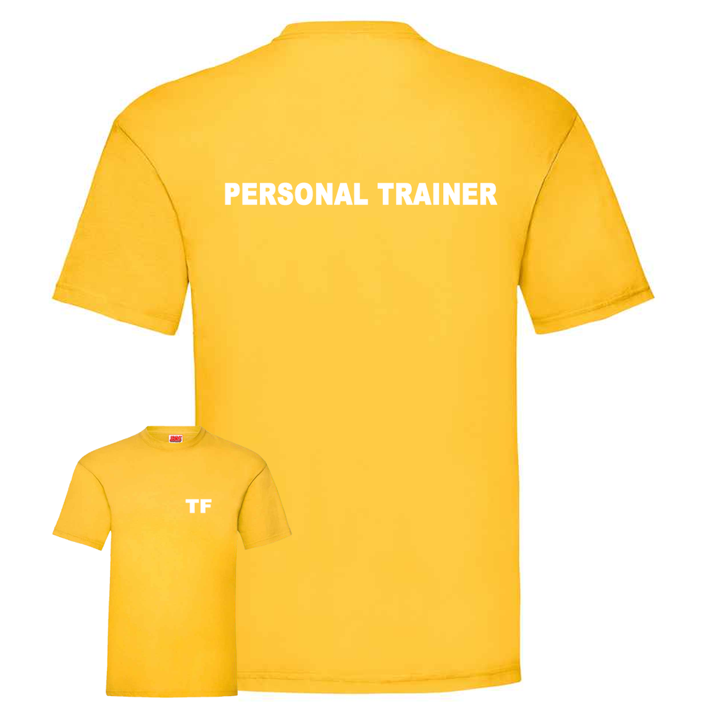Personal Trainer Tee With Initials - Mens Fit