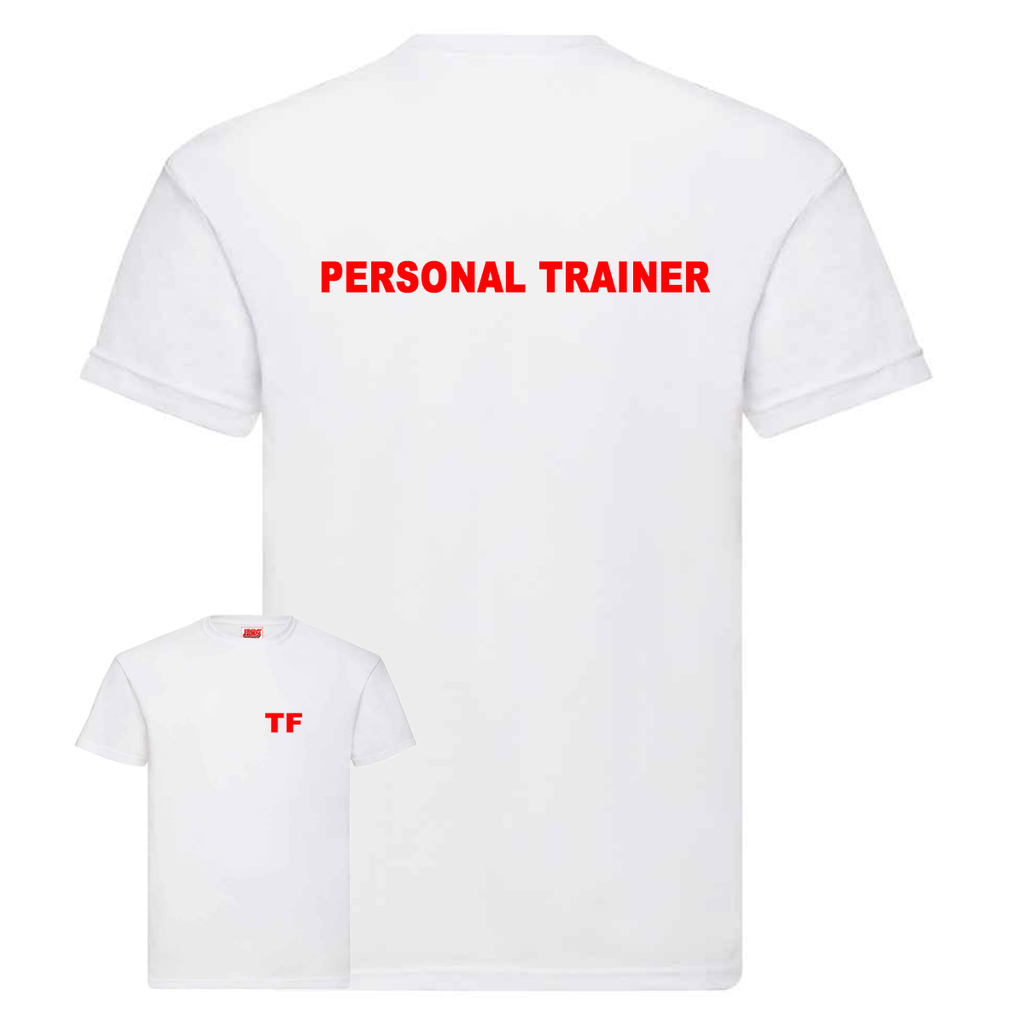 Personal Trainer Tee With Initials - Ladies Fit