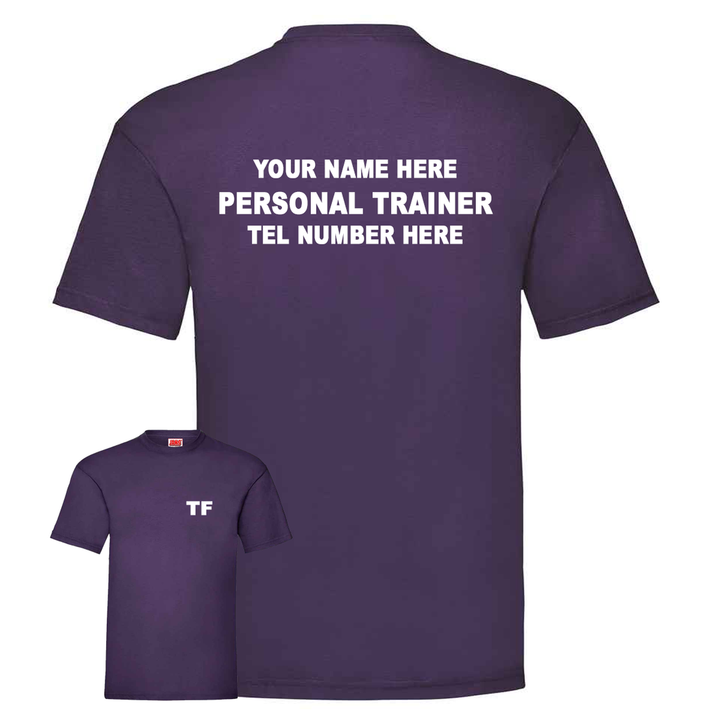 Personal Trainer With Initials, Name & Number - Ladies Fit