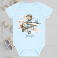 Aeroplane Baby Grow