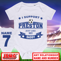 Preston North End Baby Grow