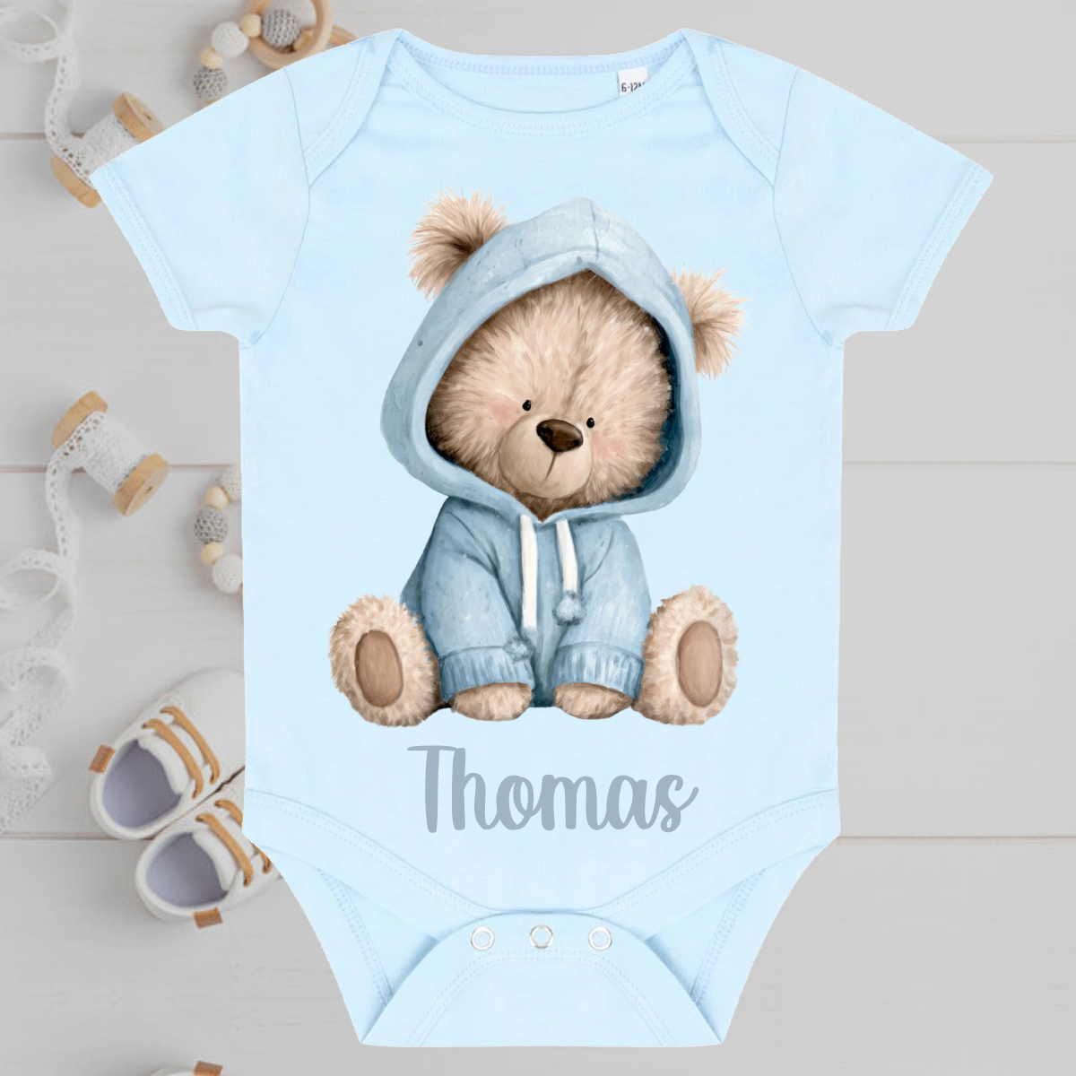 Hoodie Baby Grow