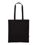 Organic cotton shopper long handle