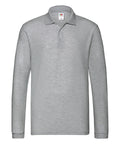 Premium long sleeve polo 