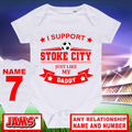 Stoke City Baby Grow