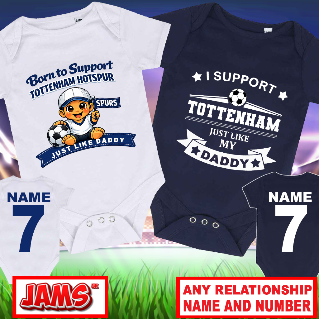 Tottenham Baby Grow - 2 Pack