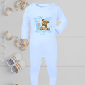 First Time Flyer World Romper Boy's