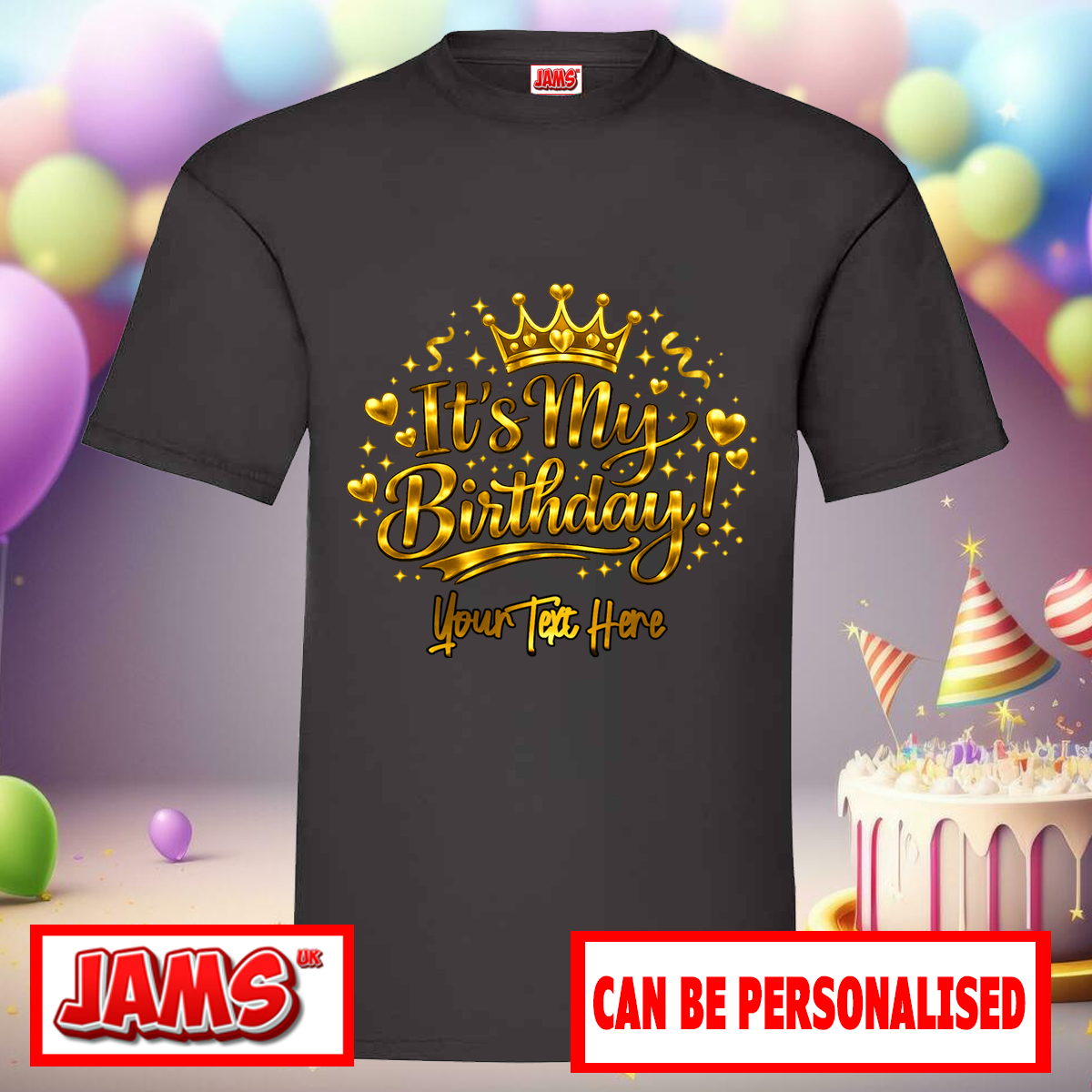 Birthday Crown Gold