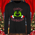 Merry Christmas Heart Hands Sweatshirt