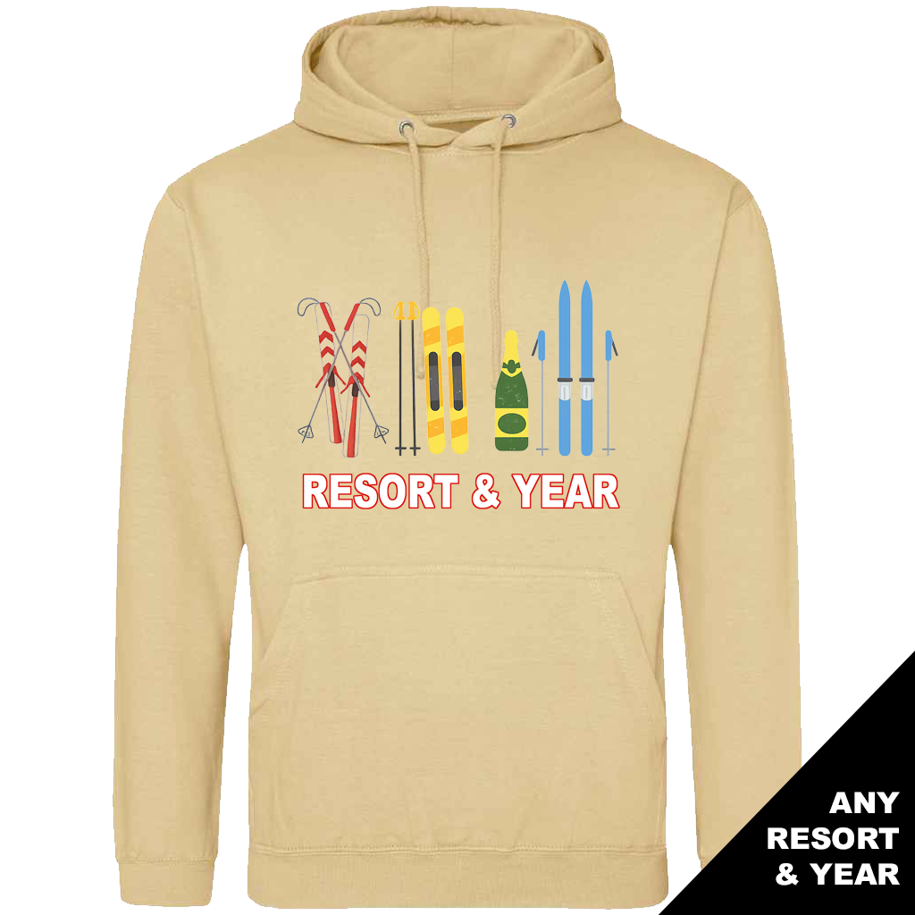 Custom Resort Ski Hoodie