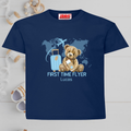 First Time Flyer World T Shirt Boy's